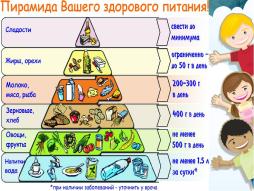 Пирамида вашего здорового питания